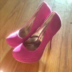 Purple 3 inch heels